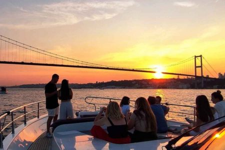 Istanbul Bosphorus Sunset Cruise  Luxury Yacht